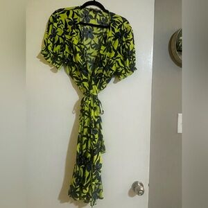 DVF Emelia Mini Wrap Dress